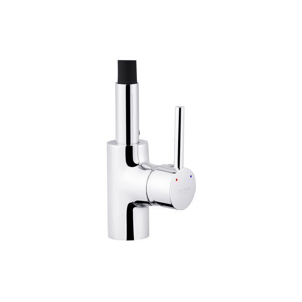 Комплект кухонна мийка Kroner Geb&uuml;rstet-5050HM + змішувач K&uuml;che-C031BLK + дозатор Spender-016 CVS30109 фото