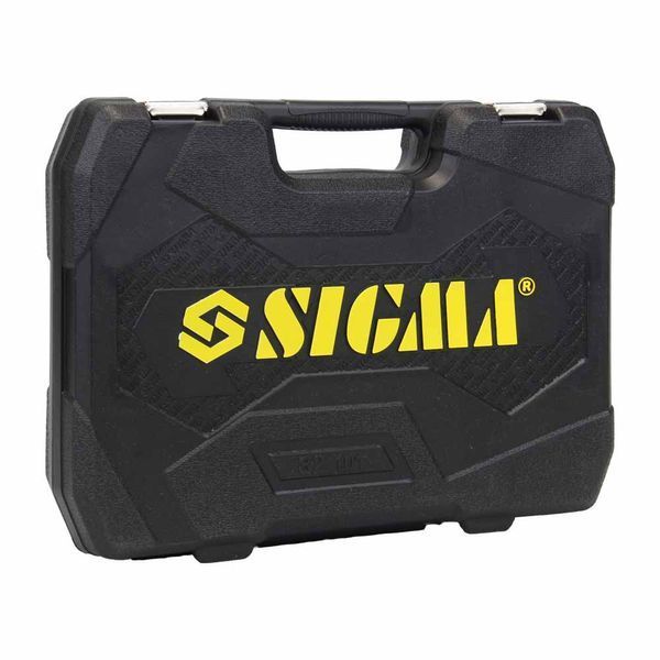 Набір насадок торцевих і біт 1/4", 1/2" 82шт CrV mid SIGMA (6001551) 6001551 фото