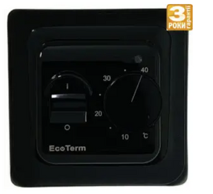 Терморегулятор Ecoterm MEX+ Black 27606 фото
