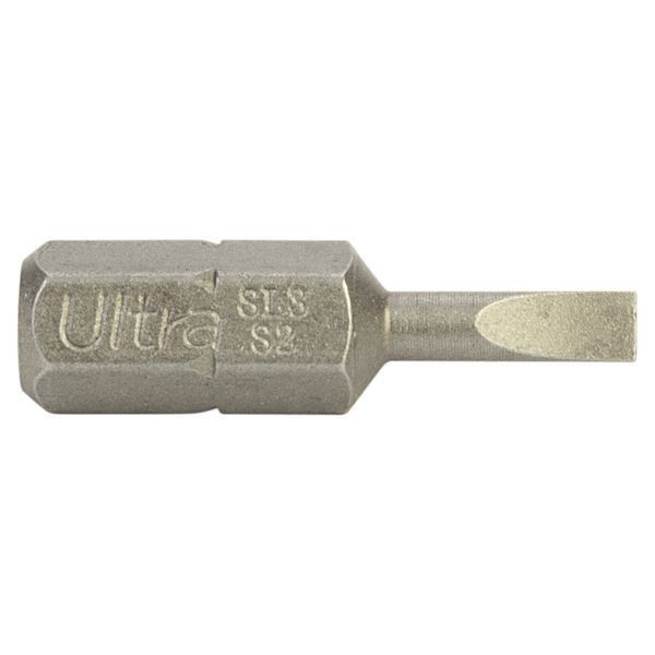 Біти SL3&times;25мм &frac14;" 10шт S2 (блістер) ULTRA (4014502) 4014502 фото