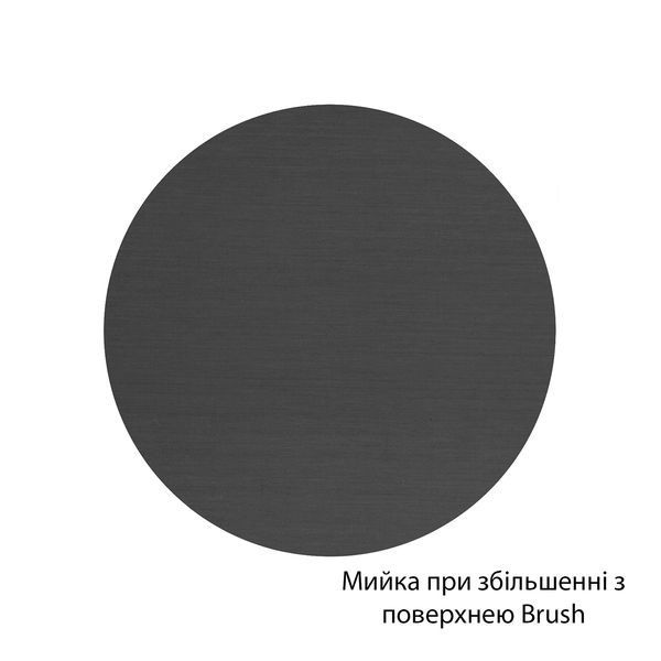 Комплект кухонна мийка Kroner Schwarze-7843ZHM PVD + змішувач Edelstahl Klassisch-PVD03817BLK + дозатор Spender-026 CVS30115 фото