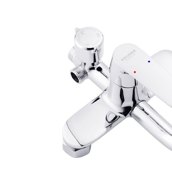 Набор 3 в 1 душова система Kroner Armada-C064K + змішувач Hagen-C010 + змішувач Bidet-C082 CVS30203 фото