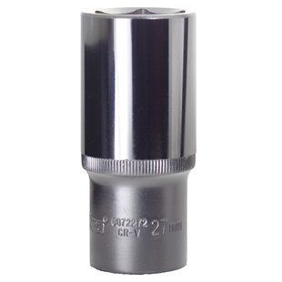 Насадка шестигранна довга 1/2" 27мм CrV ULTRA (6072272) 6072272 фото
