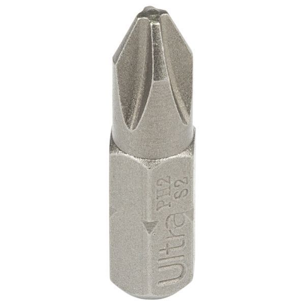 Біти PH2&times;25мм &frac14;" 10шт S2 (блістер) ULTRA (4014652) 4014652 фото