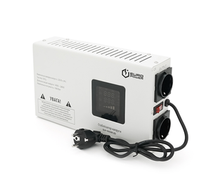 Стабілізатор напруги релейний настінного монтажу Europower SLIM-1000SBR LED, 1000VA 700W, 140-270Vac SLIM-1000SBR LED фото