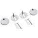 Унітаз підвісний Kroner Armada WHI513636 RIMLESS безобідковий з сидінням Slim Duroplast / Soft - close / Quick relase CV029610 фото 10