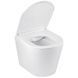 Унітаз підвісний Kroner Armada WHI513636 RIMLESS безобідковий з сидінням Slim Duroplast / Soft - close / Quick relase CV029610 фото 7