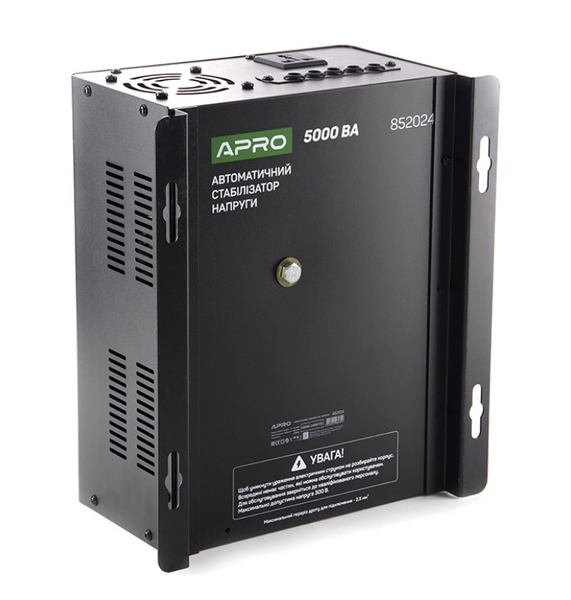 Стабілізатор напруги релейний AVR-5000V (підвісний) APRO 085581 фото