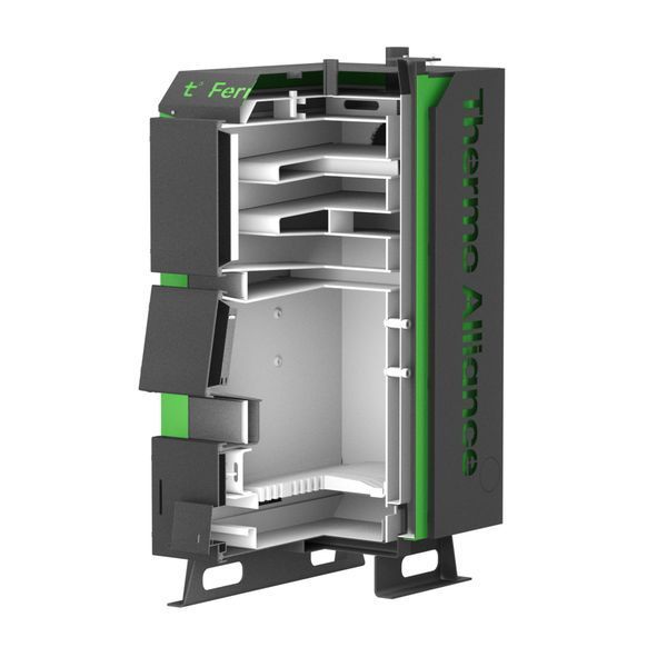 Котел твердопаливний сталевий Thermo Alliance Ferrum Plus V 5.0 FSF+ 30 SD00054035 фото