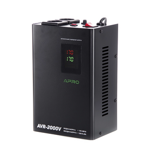 Стабілізатор напруги релейний AVR-2000V (підвісний) APRO 085579 фото