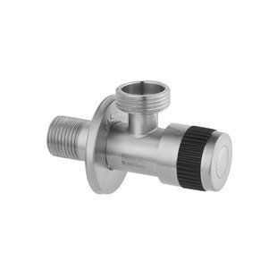 Кран приладовий Kroner KRP Edelstahl Klassisch - ESG102 1/2"х3/4" ЗЗ CV022975 фото