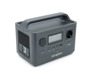 Портативна станція AFERIY AF-P040, LiFePO4 256Втч. 400(max800)Вт,MPPT 11.5-30В-8А(120Вт), вихід 220v, 4kg Aferiy AF-P040 фото