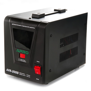Стабілізатор напруги релейний AVR-2000, 1600Вт APRO 081437 фото