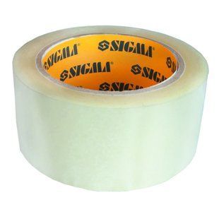 Стрічка клейка прозора 45мм&times;150м 42мкм SIGMA (8401241) 8401241 фото