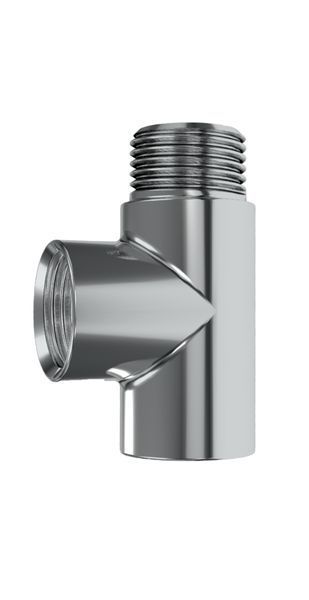 Трійник NAVIN для підключення ТЕНа, 1/2", хром 25-029430-8202 фото