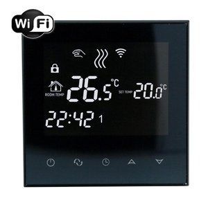Терморегулятор EcoTerm SN Black Wi-Fi SN9090 фото