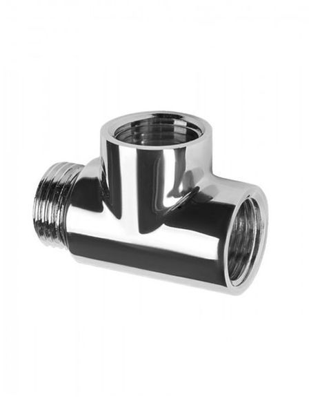 Трійник NAVIN для підключення ТЕНа, 1/2", хром 25-029430-8202 фото