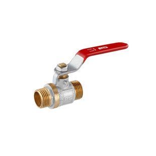 Кран кульовий STA 1/2" ЗЗ PN30 ручка, нікельований CV014673 фото