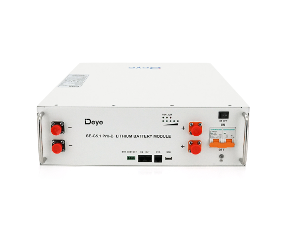 Акумуляторна батарея Deye SE-G5.1Pro-B (LiFePO4 51,2V 100Ah) SE-G5.1Pro-B фото