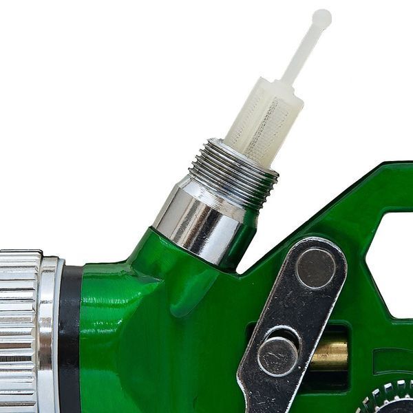 Фарборозпилювач HVLP &Oslash;1.7мм 140-280л/хв 3бар в/б (пласт) зелений SIGMA (6812111) 6812111 фото