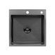 Кухонна мийка Kroner KRP Schwarze - 5050HM PVD (3.0/1.0 мм) CV022793 фото 1