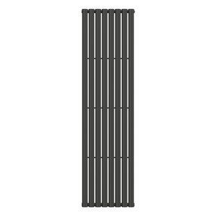 Вертикальний радіатор Ellipse 480х1800-8, anticor, чорний муар 02-245032-4818 фото