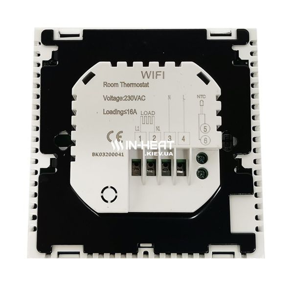 Терморегулятор EcoTerm KN White Wi-Fi KN9091 фото