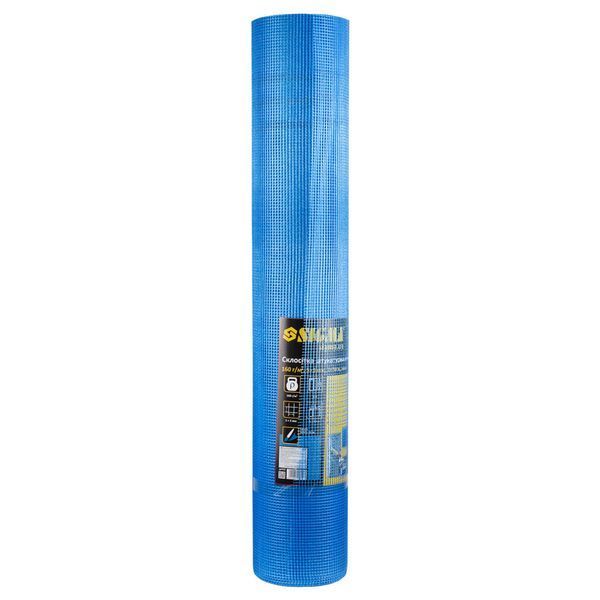 Склосітка штукатурна лугостійка синя 160г/м2 5&times;5мм 1&times;50м SIGMA (8406691) 8406691 фото