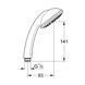 Лійка для ручного душу Grohe Tempesta 100 28419002 CV030538 фото 2