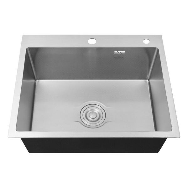 Кухонна мийка Kroner Derby KRP Brush - 6050HM  CV027237 фото