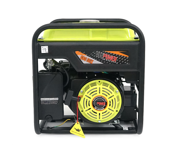 Генератор інверторний БЕНЗИНОВИЙ GENPOWER GBG 50IXE 3.6kW (5kVA), однофазний, 230V, 50Hz, DC12V. об'єм 15.0л. витрата 0,374Lt/kWt.стартер GBG 50IXE фото